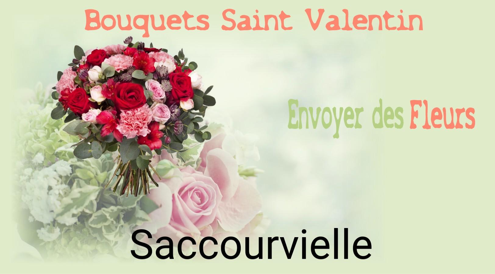 Roses de Saint-Valentin livrées à Saccourvielle